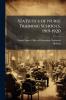 Statistics of Nurse Training Schools 1919-1920