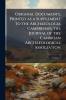 Original Documents Printed as a Supplement to the Archaeologia Cambrensis the Journal of the Cambrian Archaeological Association; Volume 1