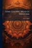 Some Leading Ideas of Hinduism