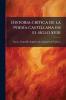 Historia crítica de la poesía castellana en el siglo xviii