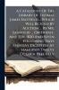 A Catalogue Of The Library Of Thomas James Hatfield ... Which Will Be Sold By Auction ... By Mr. Saunders ... On Friday May 5th 1820 And Seven Following Days (sunday Excepted) At Half-past Twelve O'clock Precisely