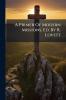 A Primer Of Modern Missions Ed. By R. Lovett