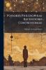 Potiores Philosophiae Recentioris Controversiae