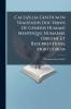 Cacozelia Gentium In Tradendis Doctrinis De Generis Humani Mentisque Humanae Origine Et Resurrectione Mortuorum