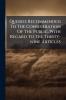 Queries Recommended To The Consideration Of The Public With Regard To The Thirty-nine Articles