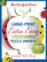 New York Times Large-Print Extra Easy Crossword Puzzle Omnibus