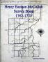Henry E. McCulloh Survey Book