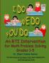 I DO WE DO YOU DO Math Problem Solving Grades 1-5 PERFECT