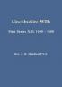 Lincolnshire Wills