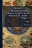 In Aristotelis Metaphysicorum librum A paraphrasis hebraice et latine ... Part. 5; Volume 5