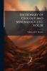 Dictionary of Geology and Mineralogy etc. VOL.III
