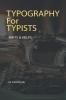 Typography For Typists