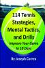 114 Tennis Strategies Mental Tactics and Drills