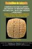 V3.COMPARATIVE ENCYCLOPEDIC DICTIONARY OF MESOPOTAMIAN VOCABULARY DEAD & ANCIENT LANGUAGES