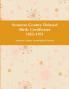 Sonoma County Delayed Birth Certificates 1855-1971