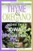 Thyme & Oregano Healing and Cooking Herbs