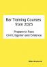Prepare to Pass Bar Training Courses from 2025 Civil Litigation and Evidence Revision