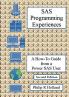 SAS Programming Experiences