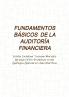 FUNDAMENTOS BÁSICOS  DE LA AUDITORÍA FINANCIERA