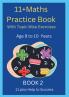 11+MATHS Practice Book With topic wise Exercises  AGE-9 to 10 Years Book 2
