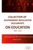 COLLECTION OF GOVERNMENT REGULATION DOCUMENTS ON EDUCATION 1920-1921