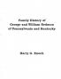 Family History of George and William Redmon of Pennsylvania and Kentucky