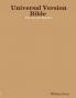 Universal Version Bible The Jewish Epistles