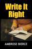 Write It Right