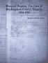 Personal Property Tax Lists  of  Buckingham County Virginia 1764-1792