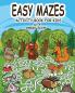 Easy Mazes Activity Book for Kids - Vol. 4