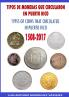 TYPES OF COINS THAT CIRCULATE IN PUERTO RICO (1508-2017)