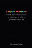 I Love Myself