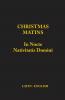 Christmas Matins