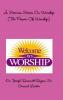 A Sermon Series On Worship  (The Power Of Worship)