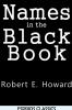 Names in the Black Book (Esprios Classics)