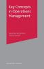 Key Concepts in Operations Management