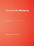 Curriculum Mapping