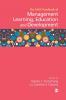 The SAGE Handbook of Management Learning Education and Development