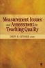 Measurement Issues and Assessment for Teaching Quality