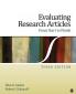 Evaluating Research Articles From Start to Finish