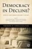 Democracy in Decline?