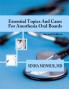 Essential Topics and Cases for Anesthesia Oral Boards