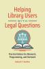 Helping Library Users with Legal Questions
