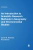 An Introduction to Scientific Research Methods in Geography and Environmental Studies