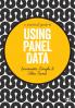 A Practical Guide to Using Panel Data