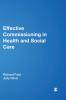 Effective Commissioning in Health and Social Care