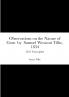Observations on the Nature of Gout  by  Samual Westcott Tilke 1834