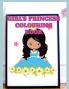 GIRL'S PRINCESS COLOURING BOOK