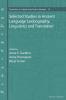 Selected Studies in Ancient Language Lexicography Linguistics and Translation
