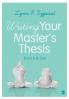 Writing Your Master's Thesis